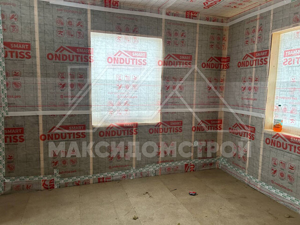 Каркасный дом 7.5х8 