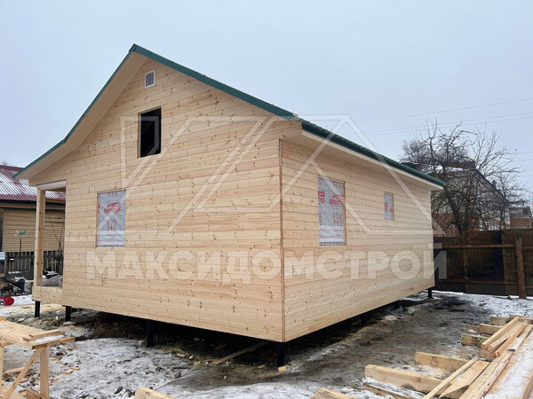 Каркасный дом 7.5х8 