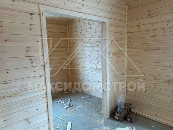 Каркасный дом 7.5х8 
