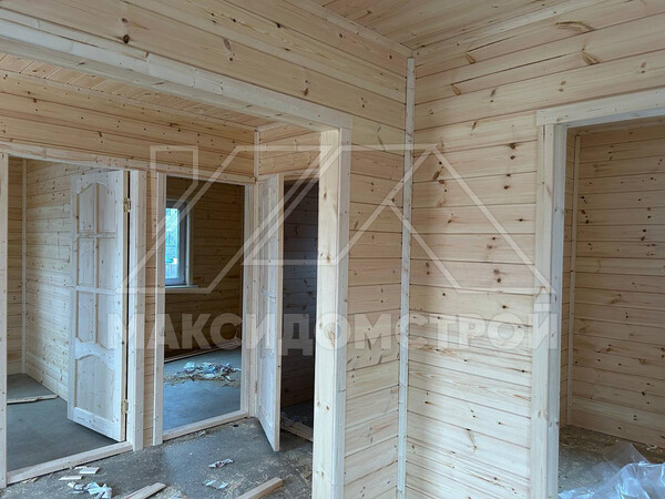 Каркасный дом 7.5х8 