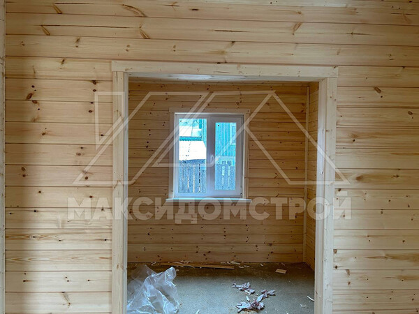 Каркасный дом 7.5х8 