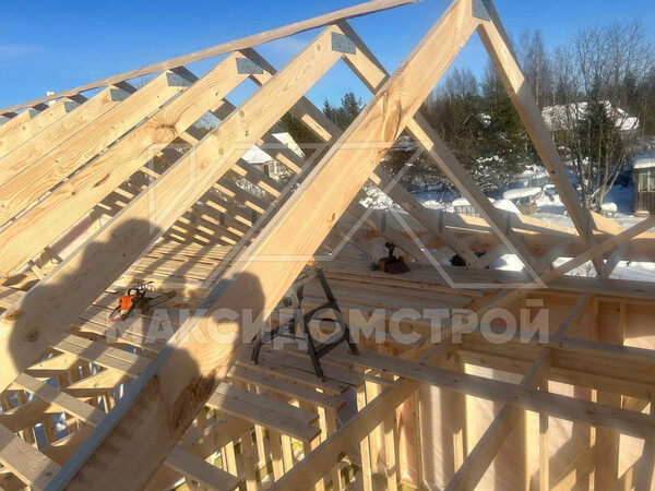 Каркасный дом 8х8 