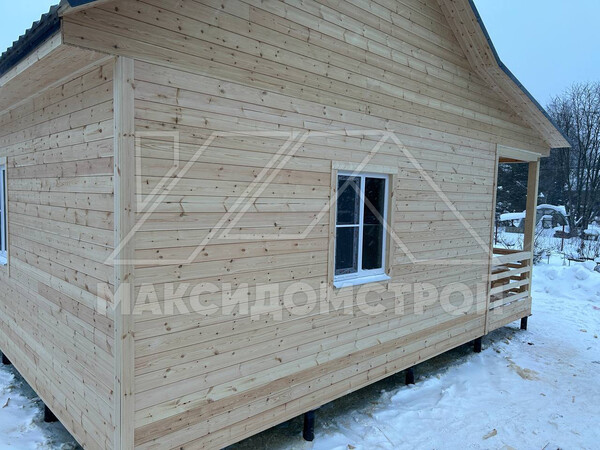 Каркасный дом 8х8 