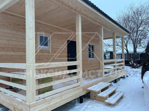 Каркасный дом 8х8 