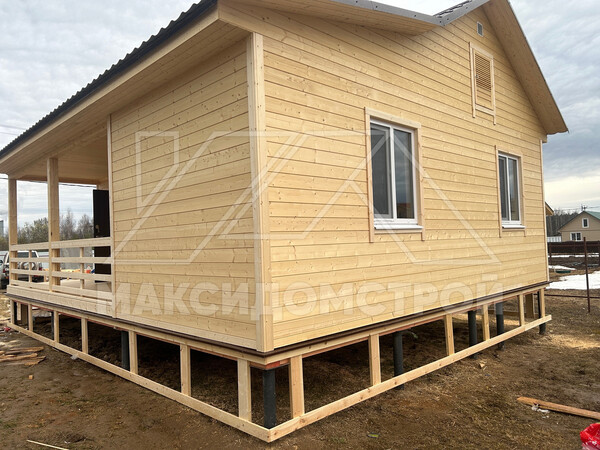 Каркасный дом 7х9 м
