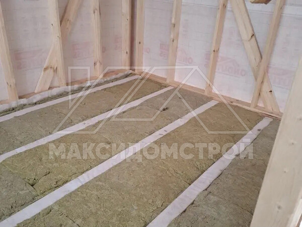 Каркасный дом 4х7,5 м. по индивидуальному проекту