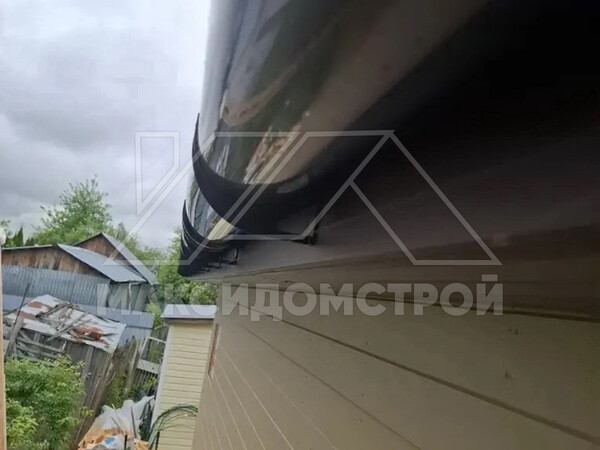 Каркасный дом 4х7,5 м. по индивидуальному проекту