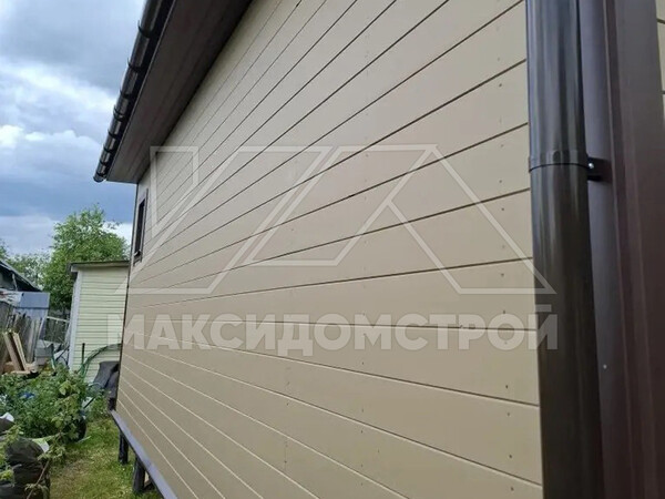 Каркасный дом 4х7,5 м. по индивидуальному проекту