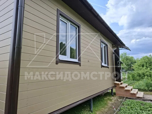 Каркасный дом 4х7,5 м. по индивидуальному проекту