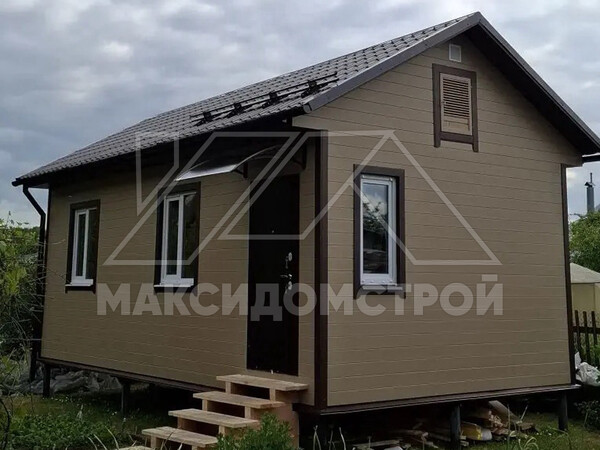 Каркасный дом 4х7,5 м. по индивидуальному проекту