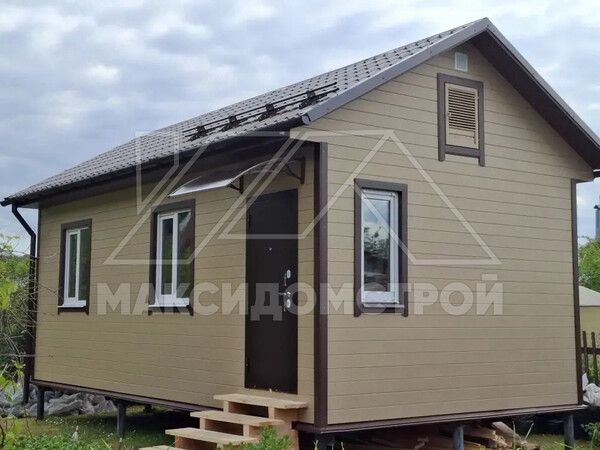 Каркасный дом 4х7,5 м. по индивидуальному проекту