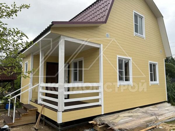 Каркасный дом 6х8 